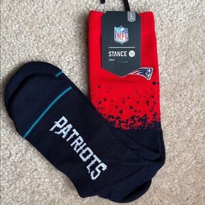 New England Patriots Mens Socks